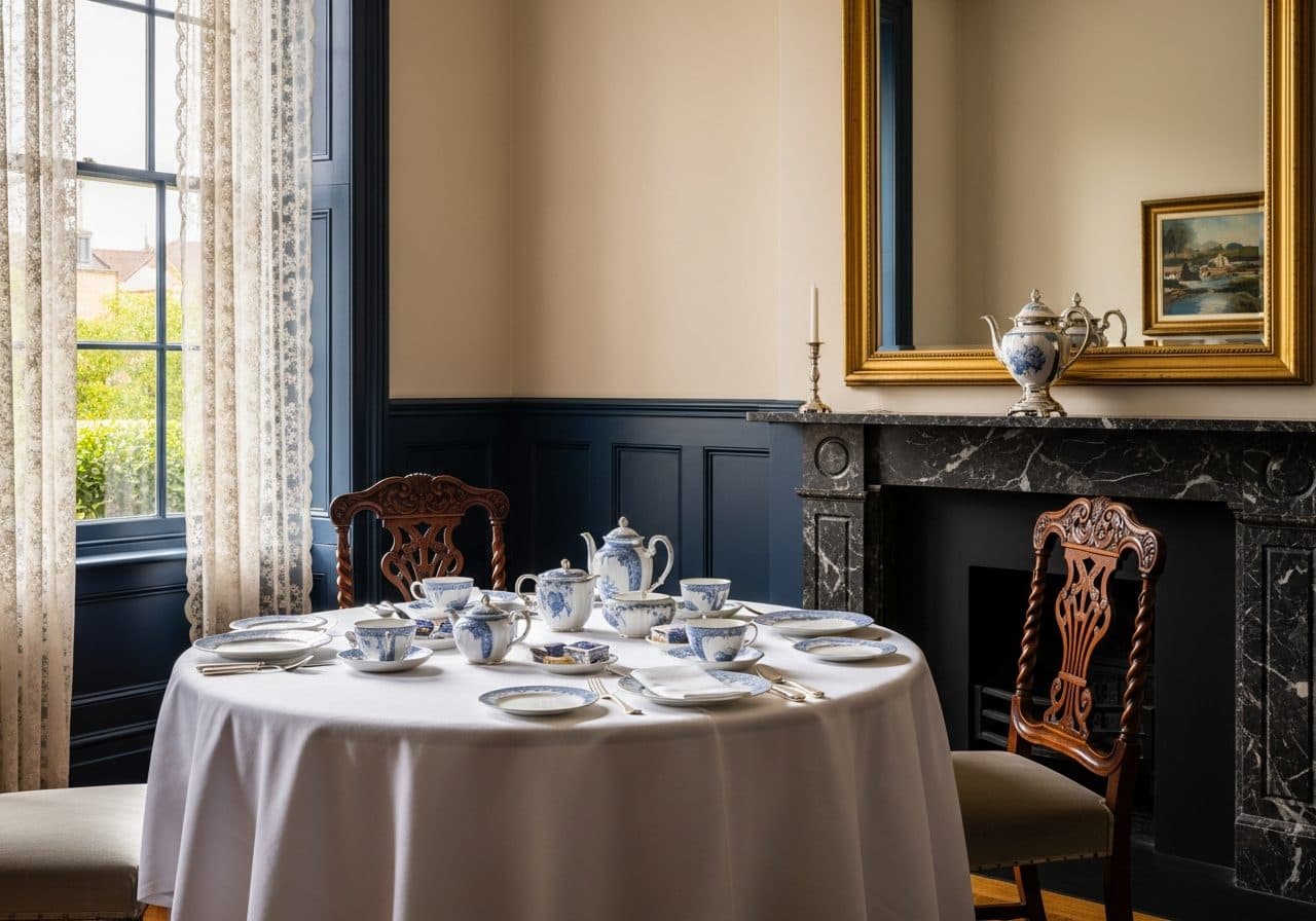 The Victorian Parlor — concept rendering